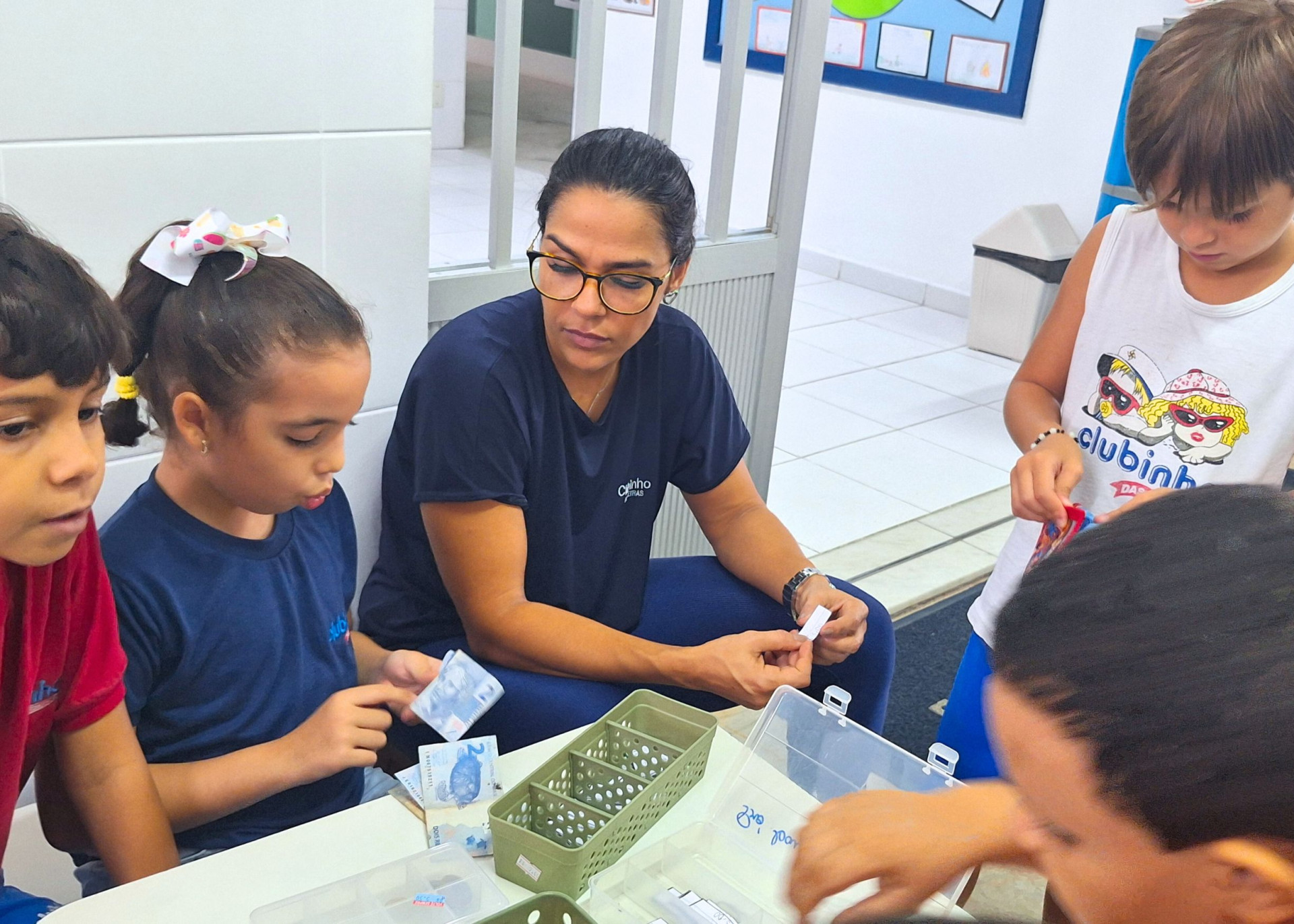 Projeto Lanchonete da Turma e Visita à Creche